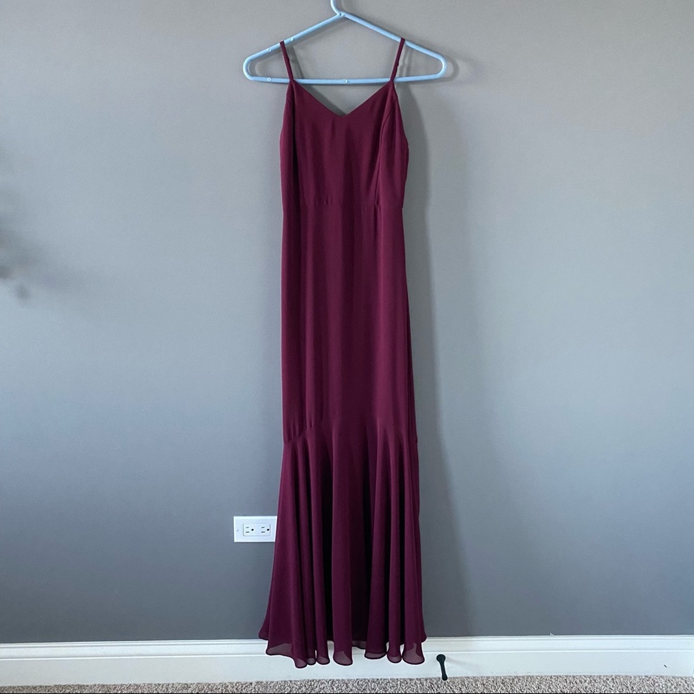 Lulus Plum Maxi Formal Dress